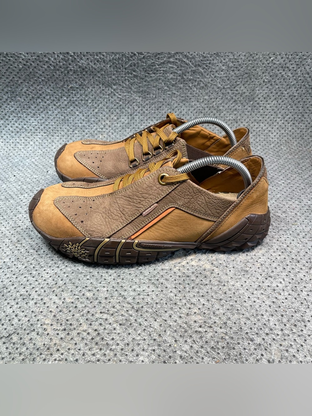 Woodland Brown Tan Leather Hiking Shoes Size 9 Men’s